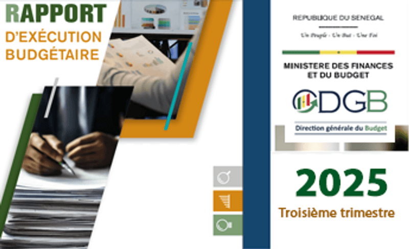 Rapport Trimestriel d'Exécution Budgétaire 3ème Trimestre 2025 (RTEB)