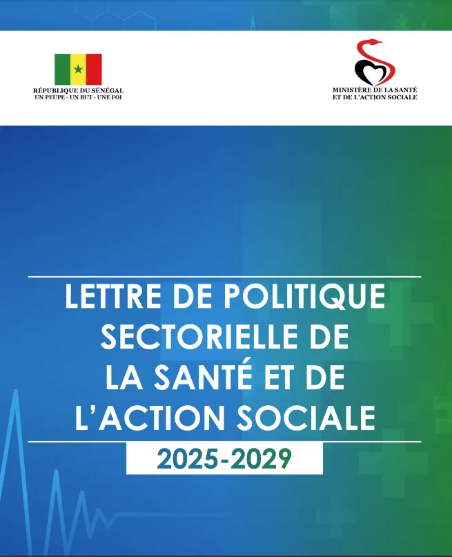 Lettre de Politique Sectorielle du MSAS 2025-2029