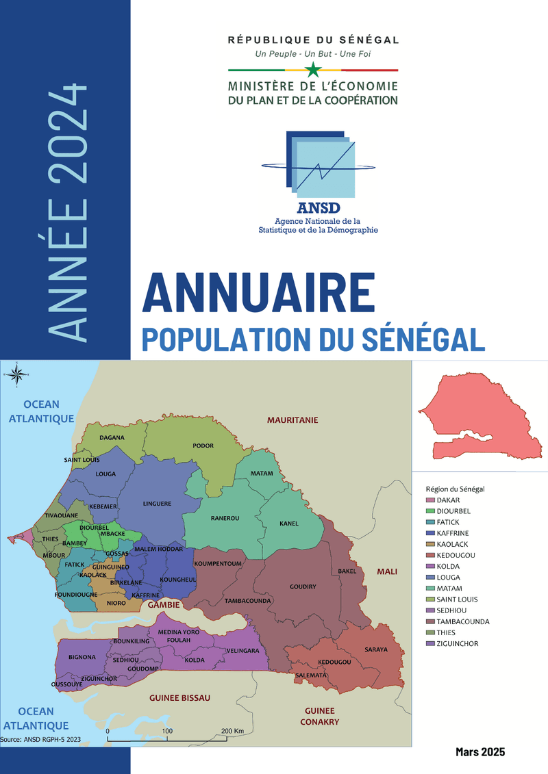 Annuaire Population du Sénégal 2024 – ANSD