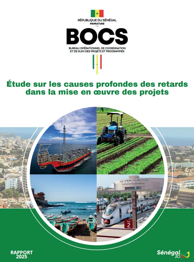 Étude sur les causes profondes des retards dans la mise en œuvre des projets publics au Sénégal – BOCS