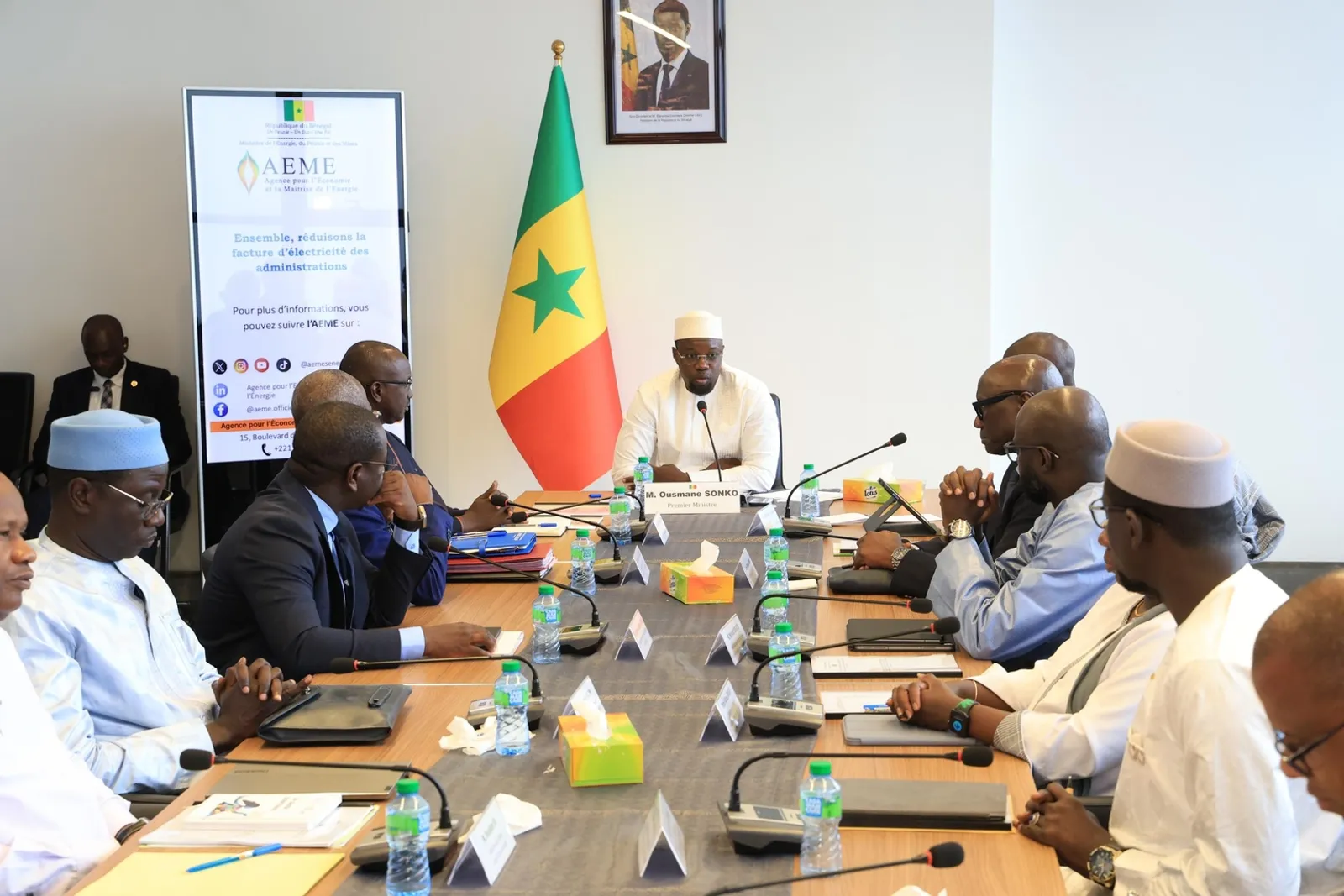 Réunion interministérielle sur la sécurité alimentaire en zones rurales et la gestion des impacts de la crue des fleuves Sénégal et Gambie
