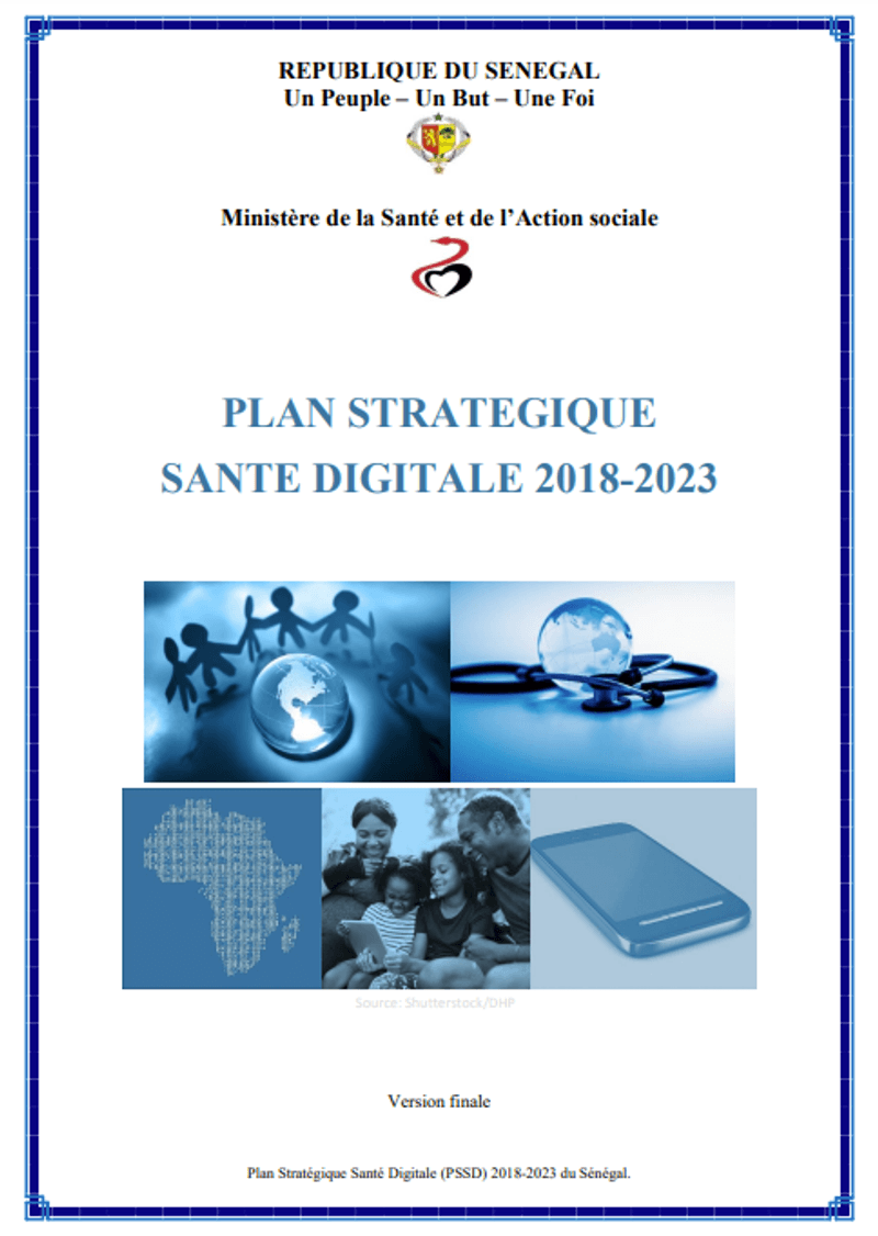 Plan Stratégique de la Santé Digitale (PSSD) 2018-2023 