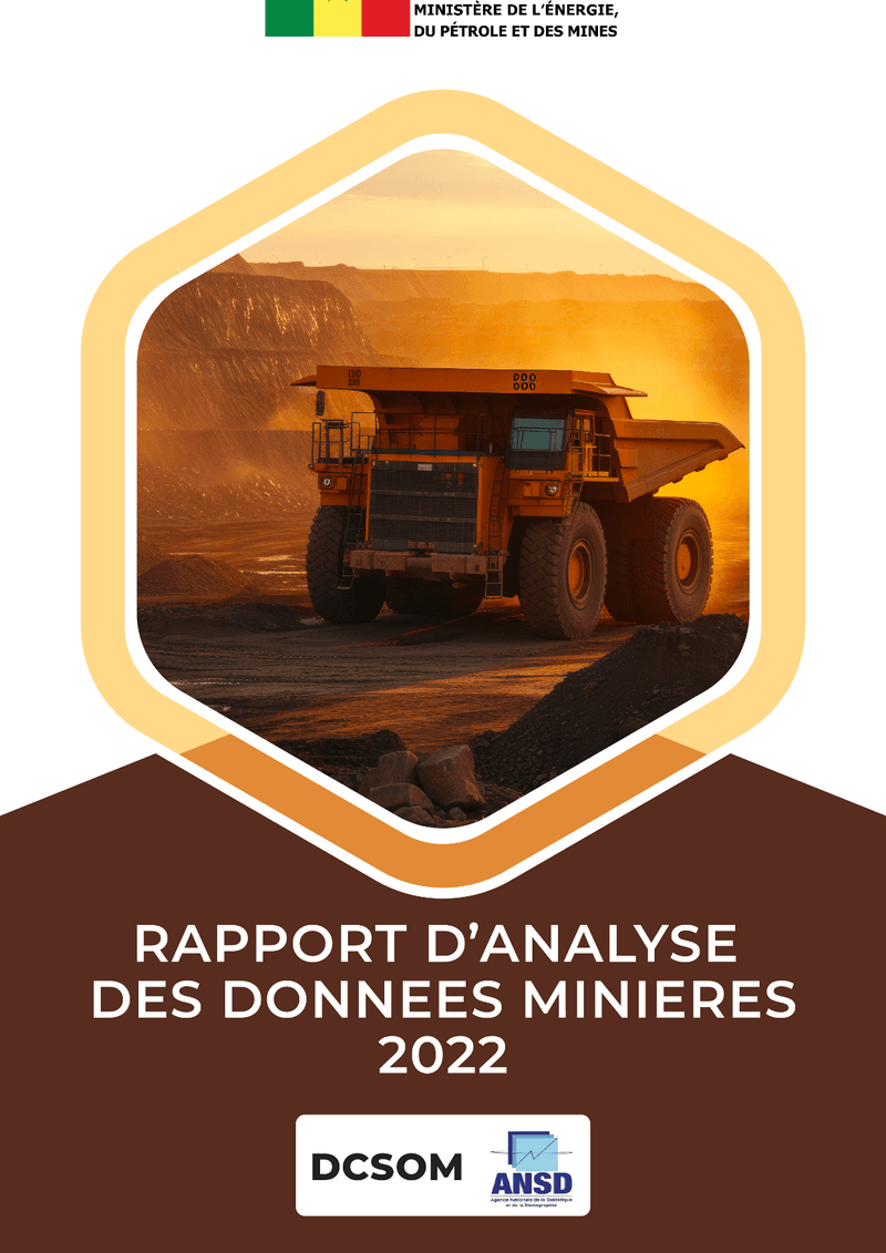 Rapport d’analyse des données minières du Sénégal en 2022 – Ministère de l’Énergie, du Pétrole et des Mines
