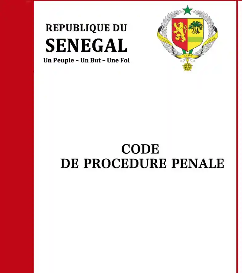Code de Procédure Pénale du Sénégal
