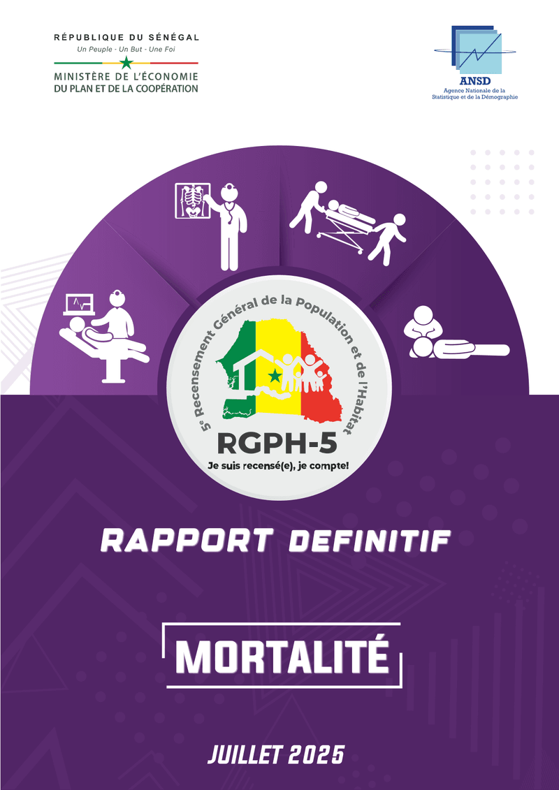 Rapport définitif sur la mortalité du 5e Recensement général de la population et de l’habitat (RGPH-