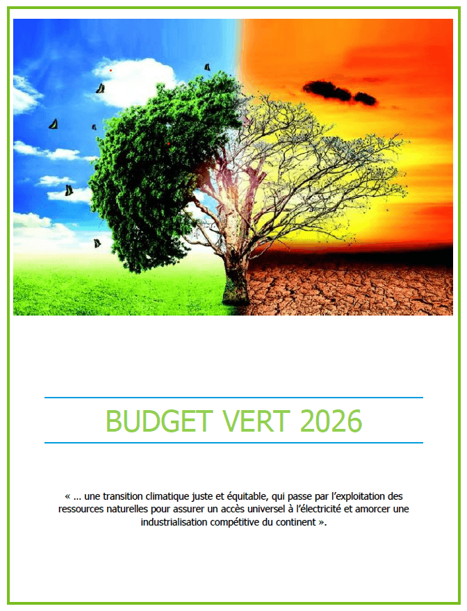 Couverture Budget vert 2026