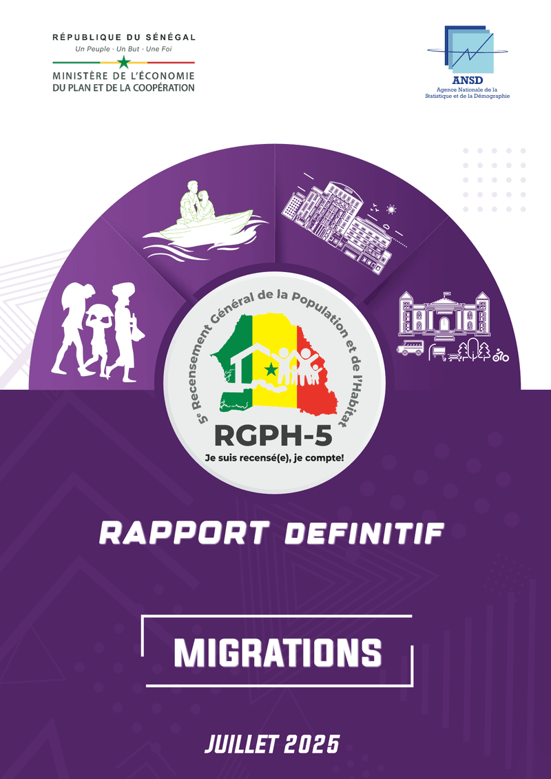 Rapport définitif sur les migrations du 5e Recensement général de la population et de l’habitat 2023
