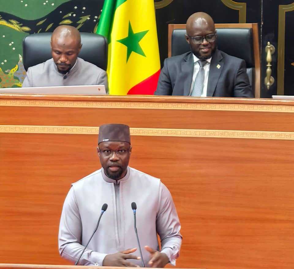 Questions d’actualité au gouvernement: Ousmane Sonko réaffirme les priorités de l’État sur la justice, l’économie et la souveraineté