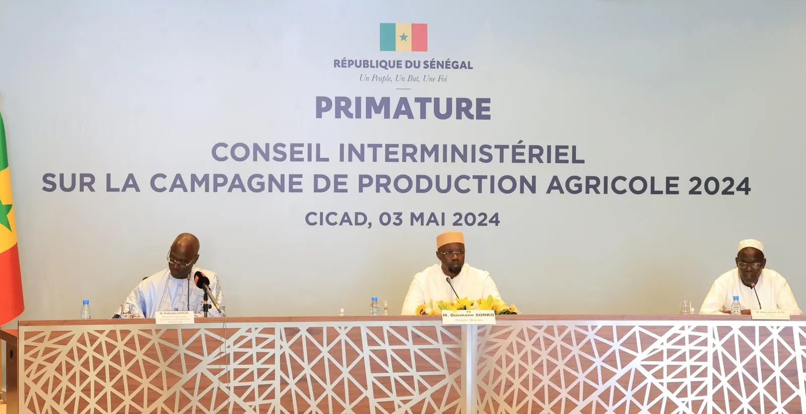 Conseil interministériel consacré à la campagne de production agricole 2024