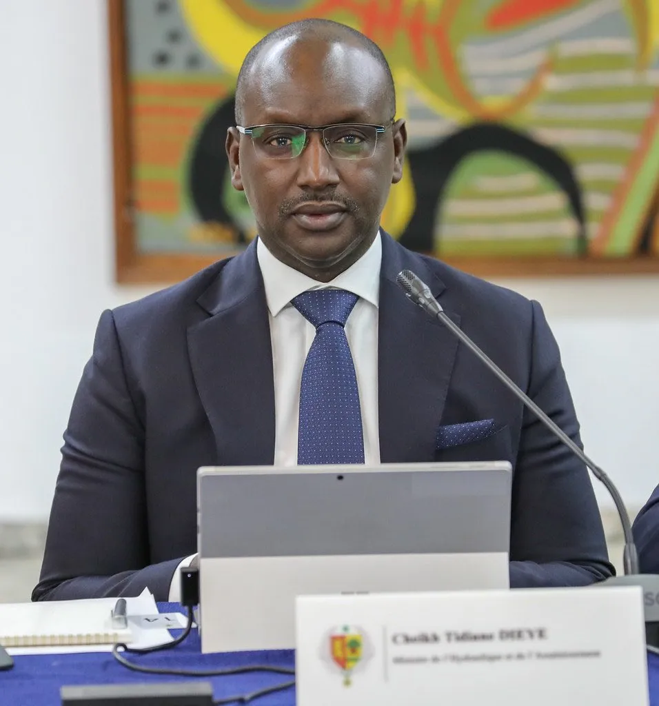 Cheikh Tidiane DIEYE, Ministre de l'Hydraulique et de l'Assainissement