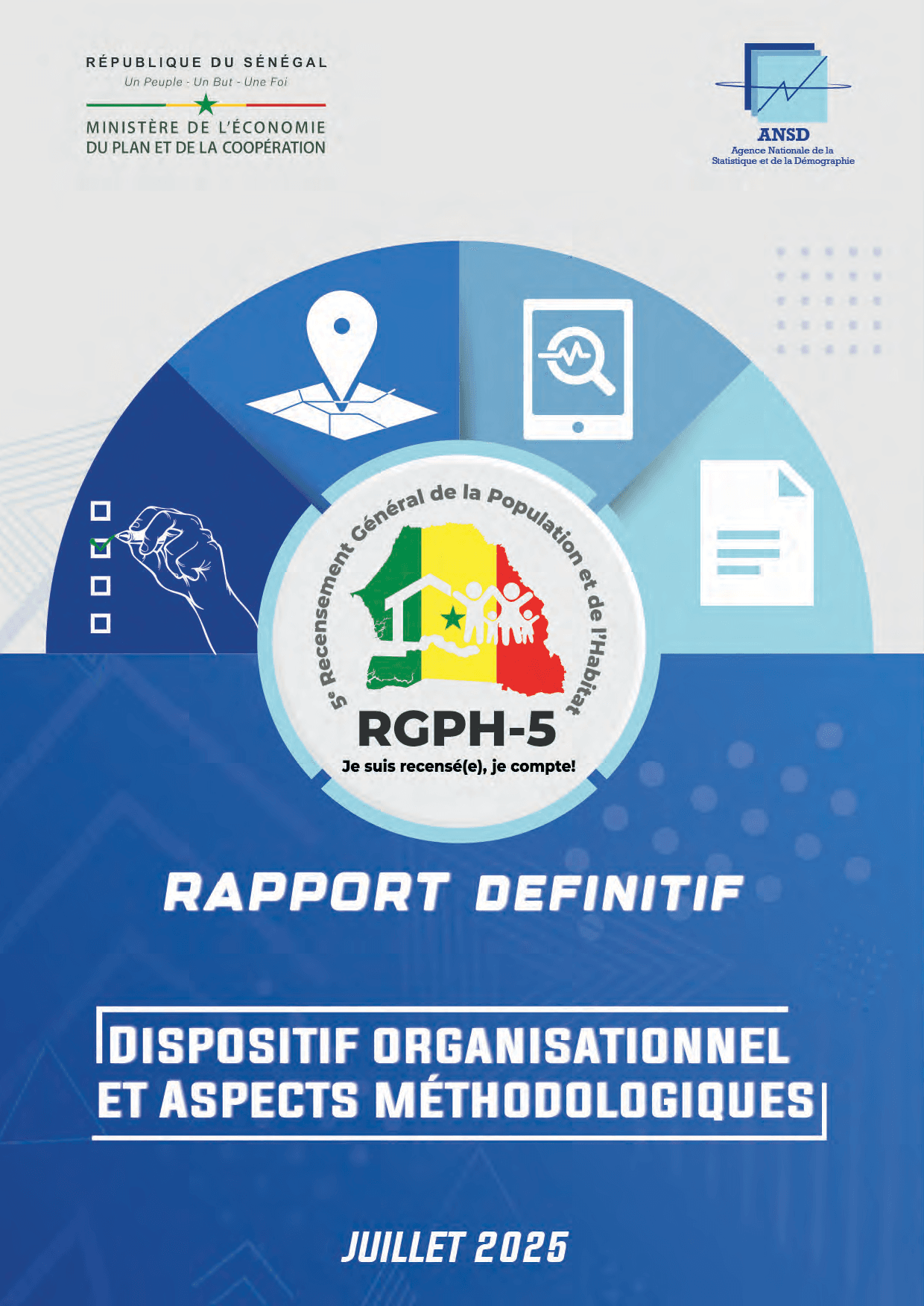 Cinquième Recensement général de la population et de l’habitat 2023 (RGPH-5) – Dispositif organisati