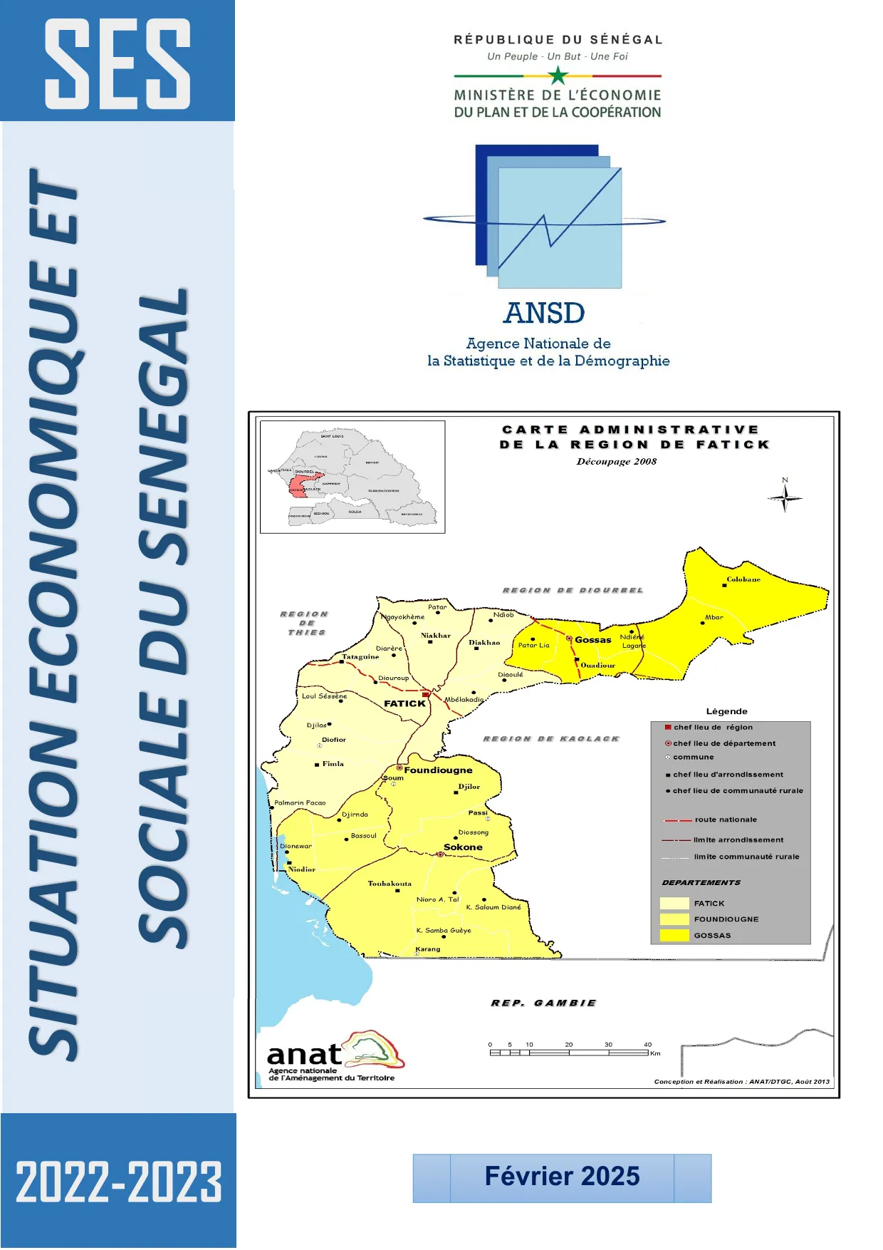 Situation économique et sociale (SES) de la région de Fatick 2022-2023 – ANSD