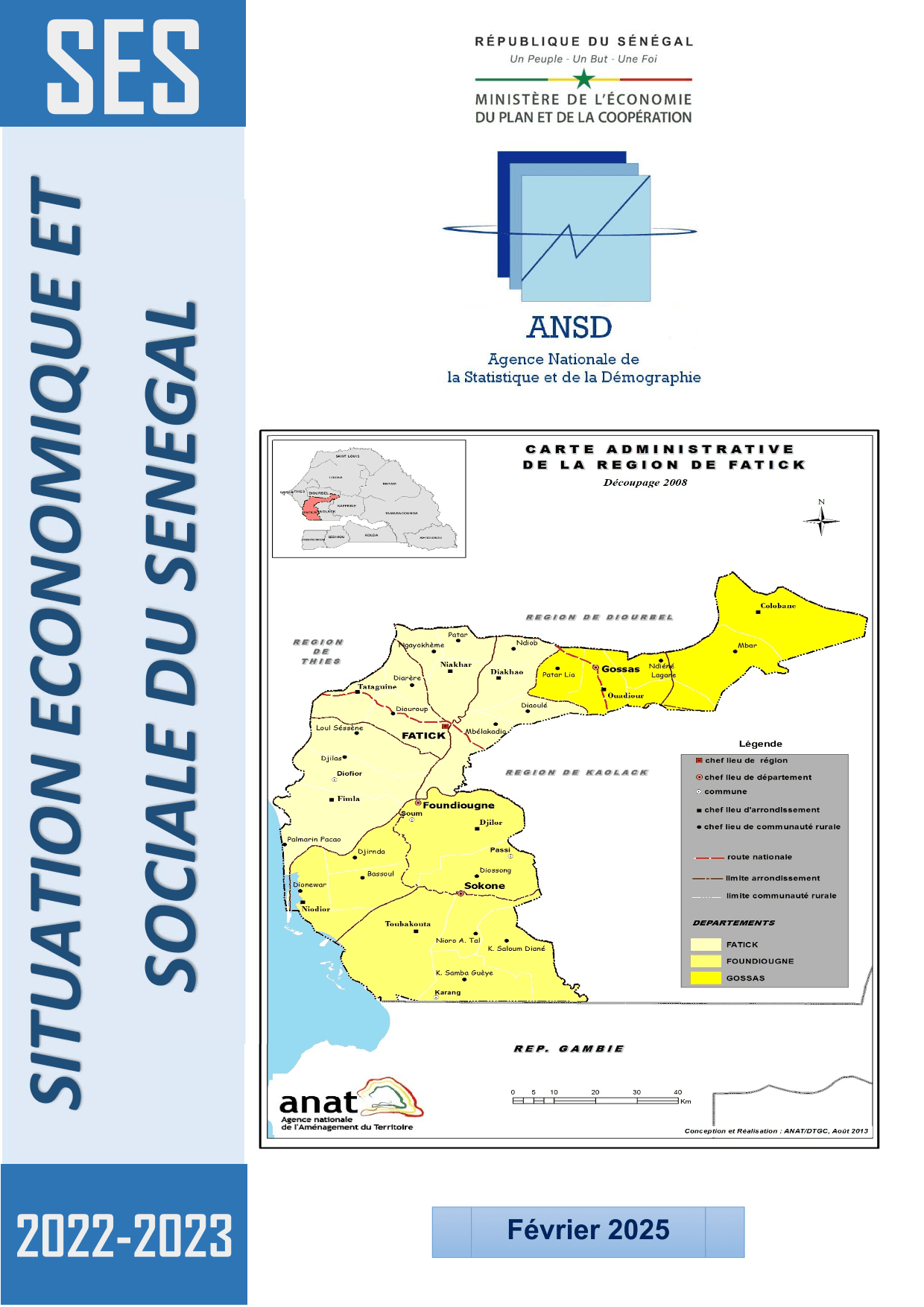 Situation économique et sociale (SES) de la région de Fatick 2022-2023 – ANSD