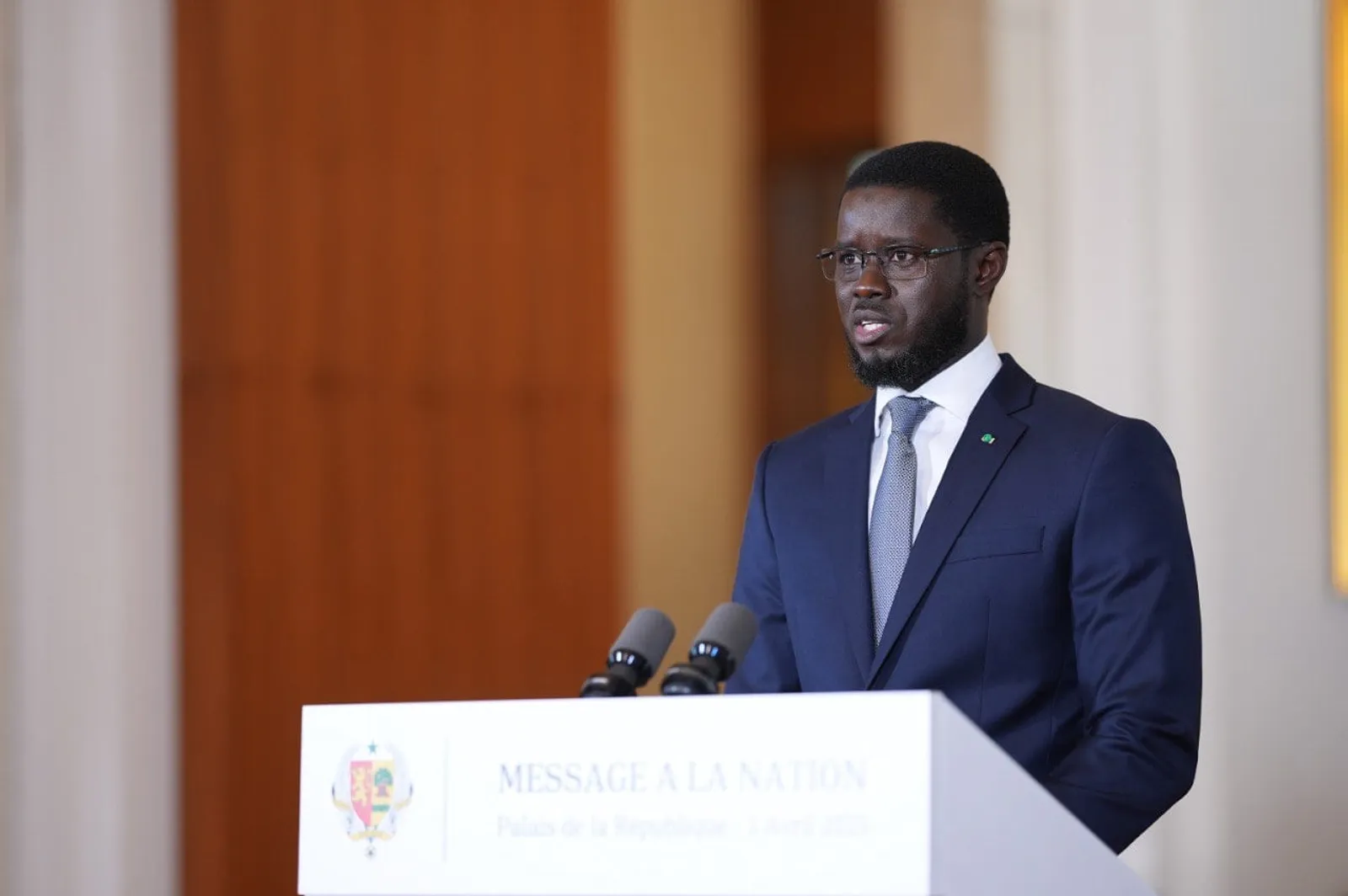 DISCOURS A LA NATION DE SON EXCELLENCE MONSIEUR BASSIROU DIOMAYE DIAKHAR FAYE A
L’OCCASION DU 65E ANNIVERSAIRE DE L’INDEPENDANCE DU SENEGAL