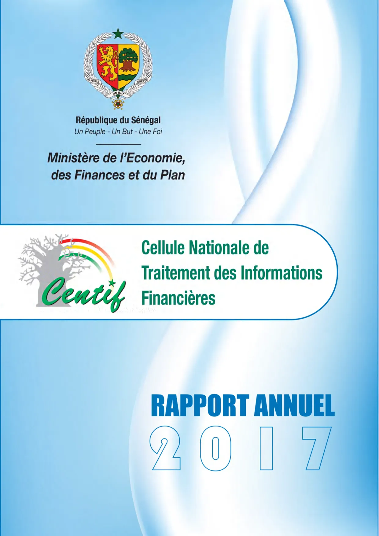 CENTIF Rapport d'activité 2017