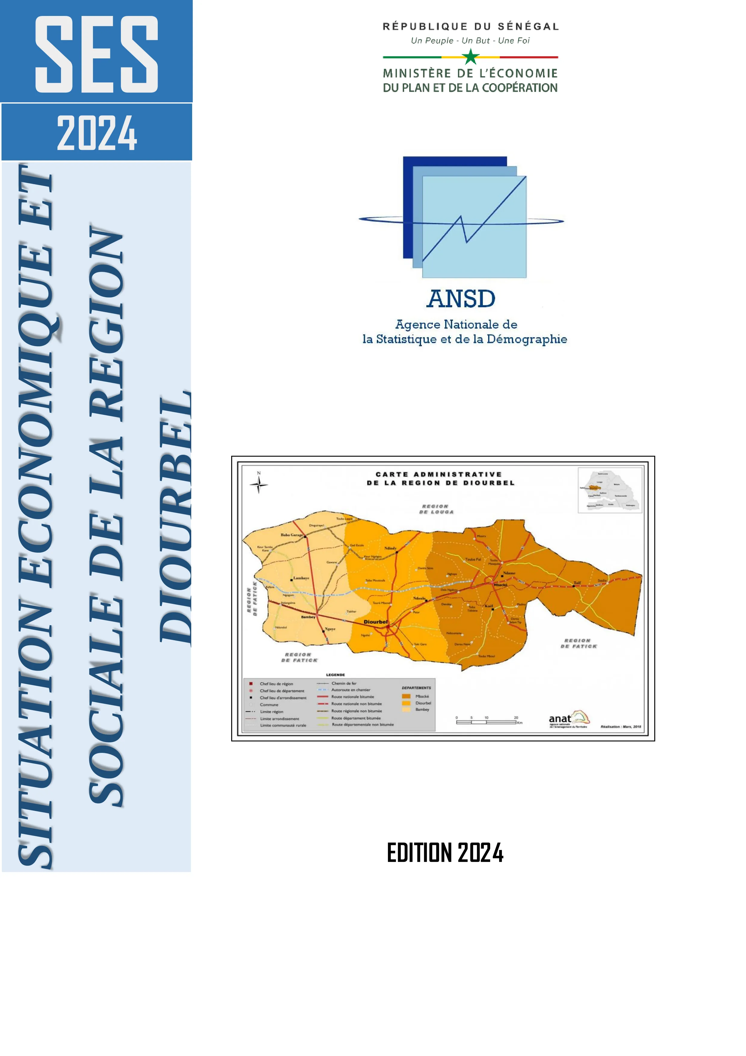 Situation économique et sociale (SES) de la région de Diourbel 2024 – ANSD
