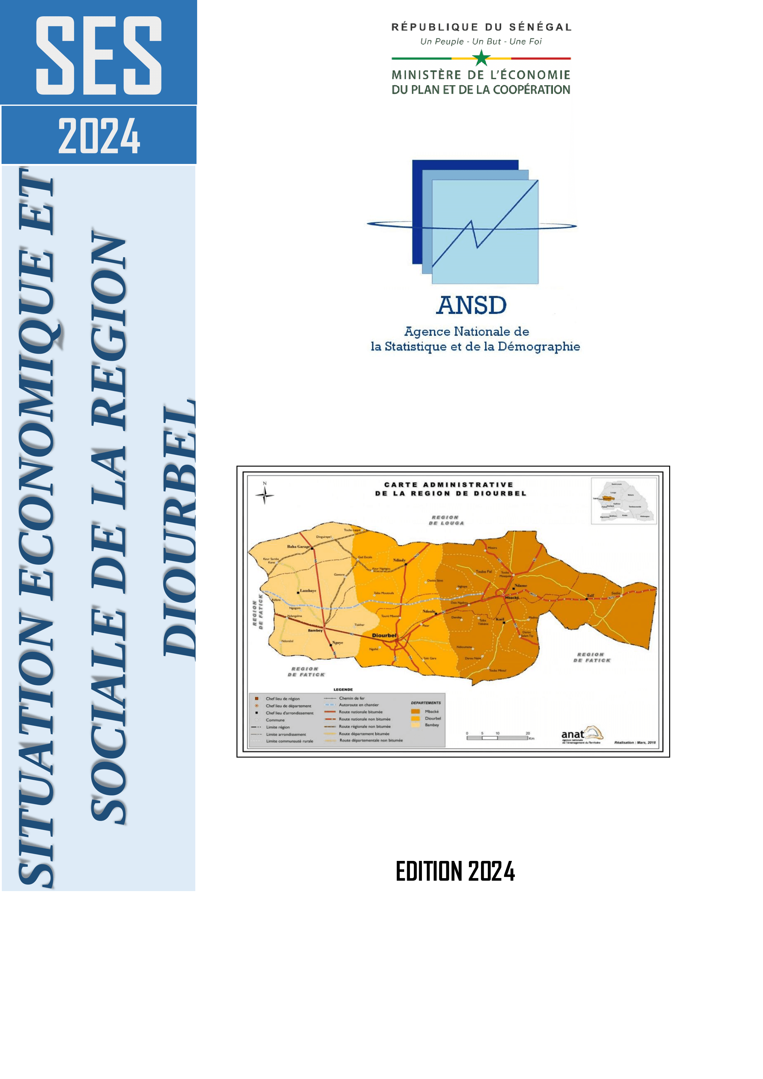 Situation économique et sociale (SES) de la région de Diourbel 2024 – ANSD
