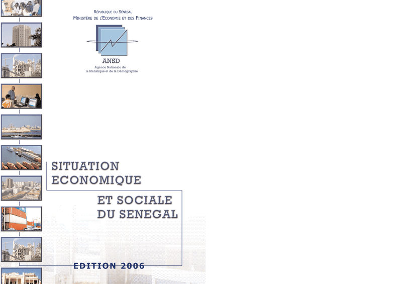 Situation économique et sociale (SES) : santé au Sénégal, édition 2006 – ANSD
