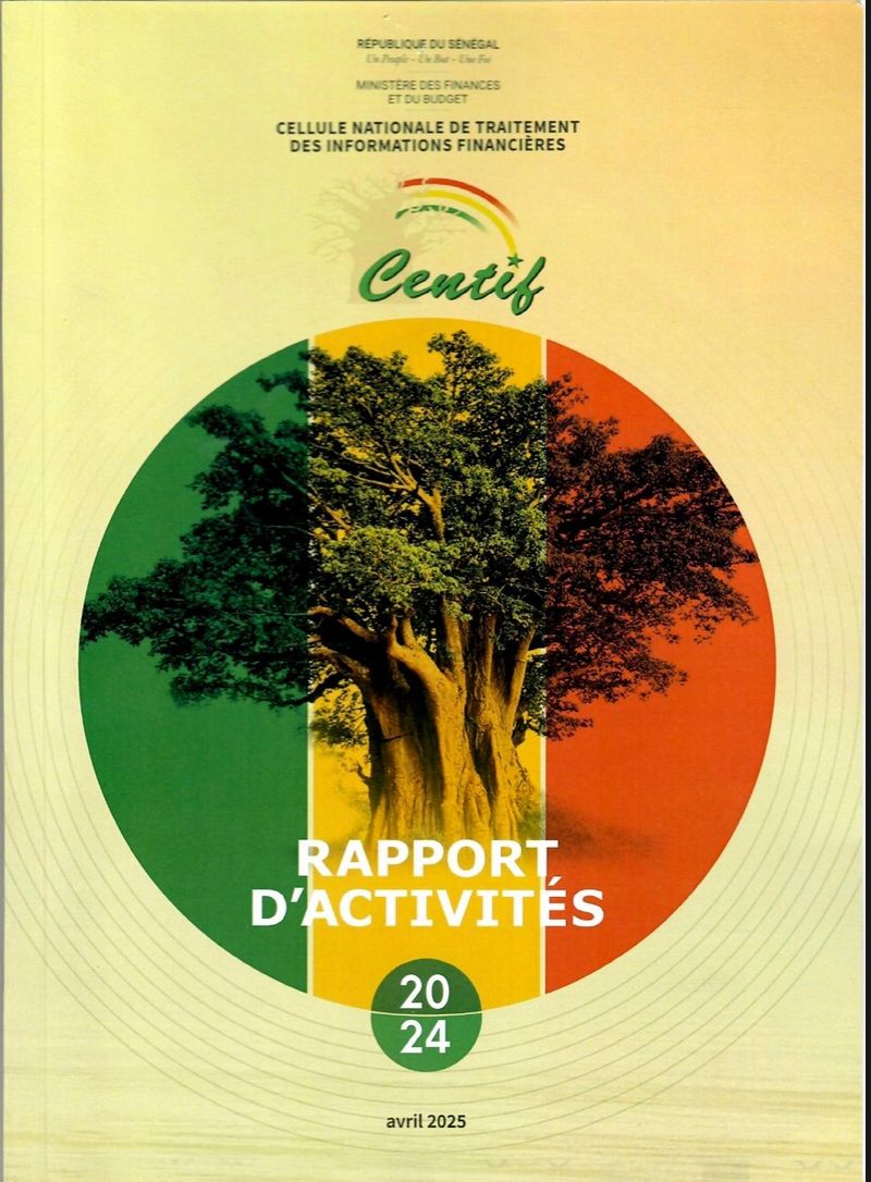 CENTIF Rapport d'activité 2024