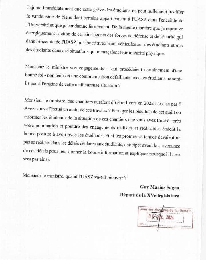 Document joint