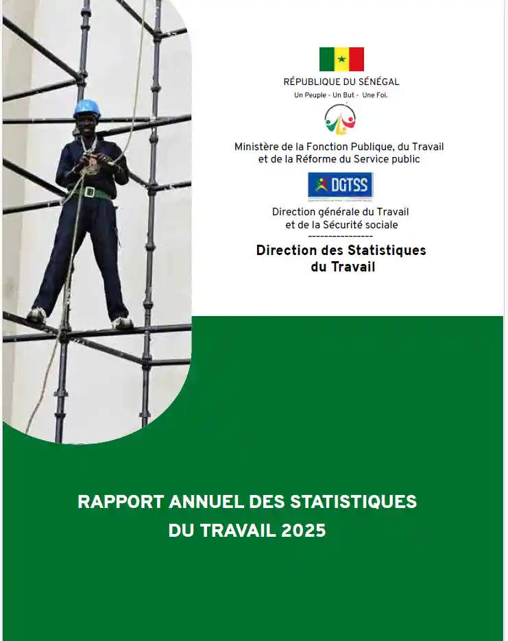 Rapport annuel des statistiques du travail 2025 – Direction des Statistiques du Travail (DST)