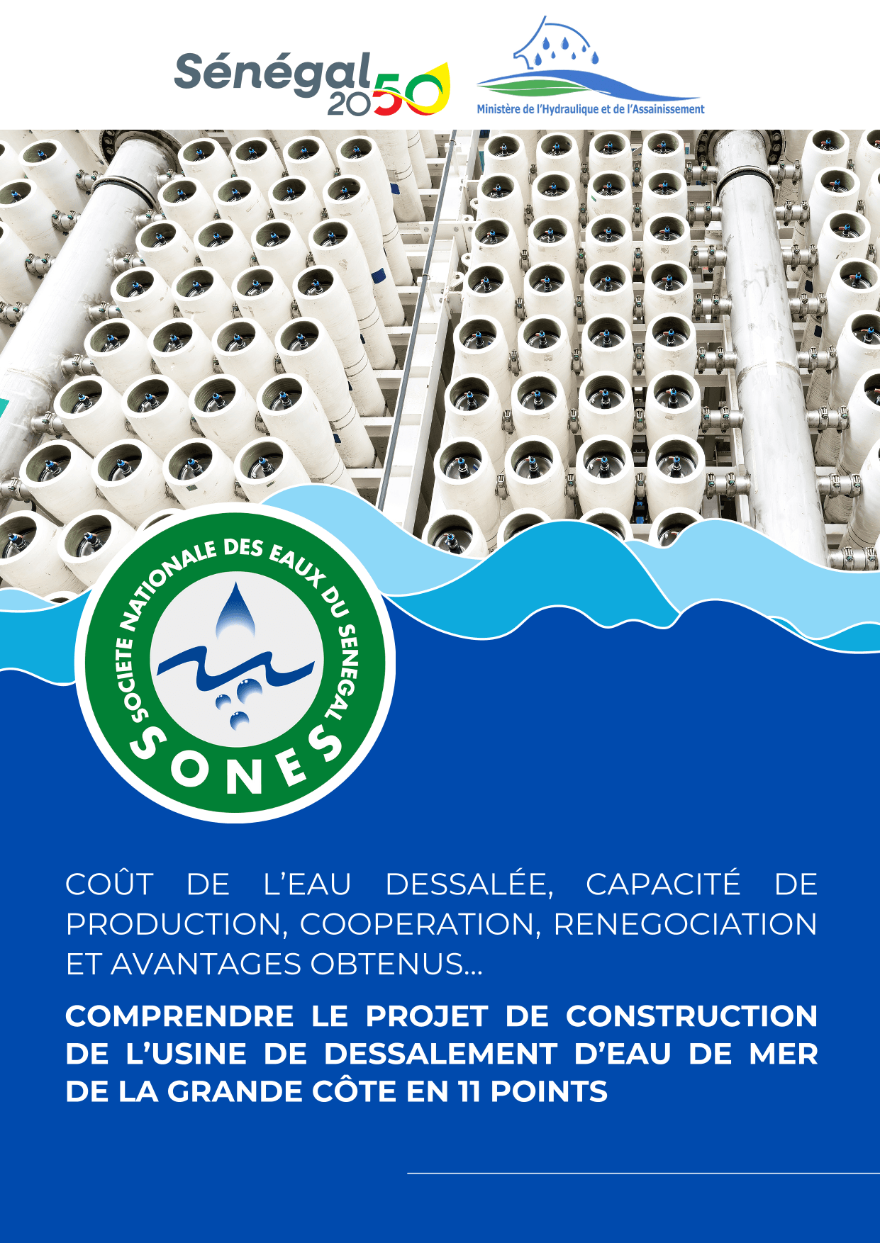 Renégociation du contrat de dessalement avec ACWA Power