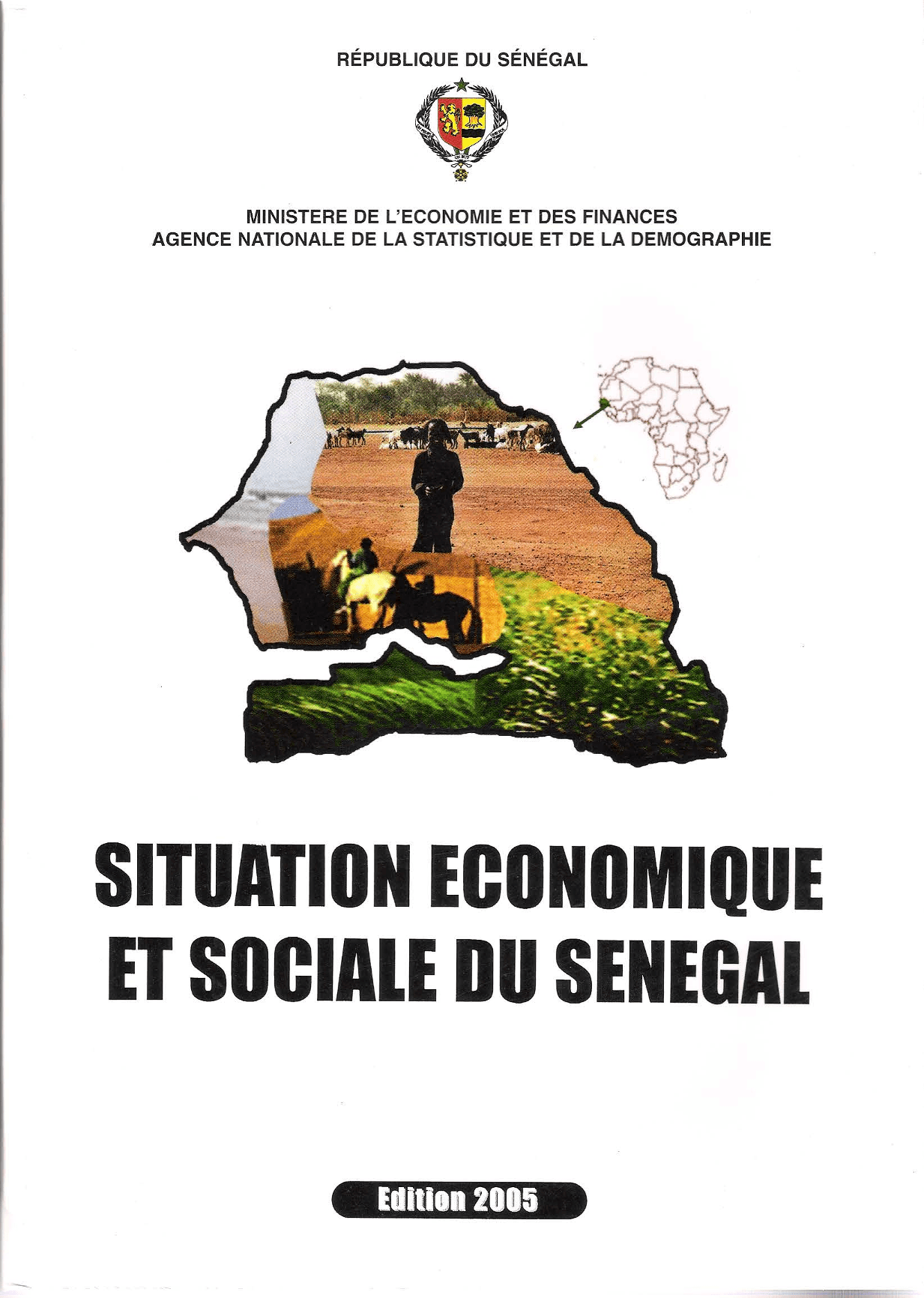 Situation économique et sociale (SES) du Sénégal : élevage, édition 2005 – ANSD