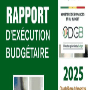 Rapport Trimestriel d'Exécution du Budget au 31 Décembre 2025 (RTEB)