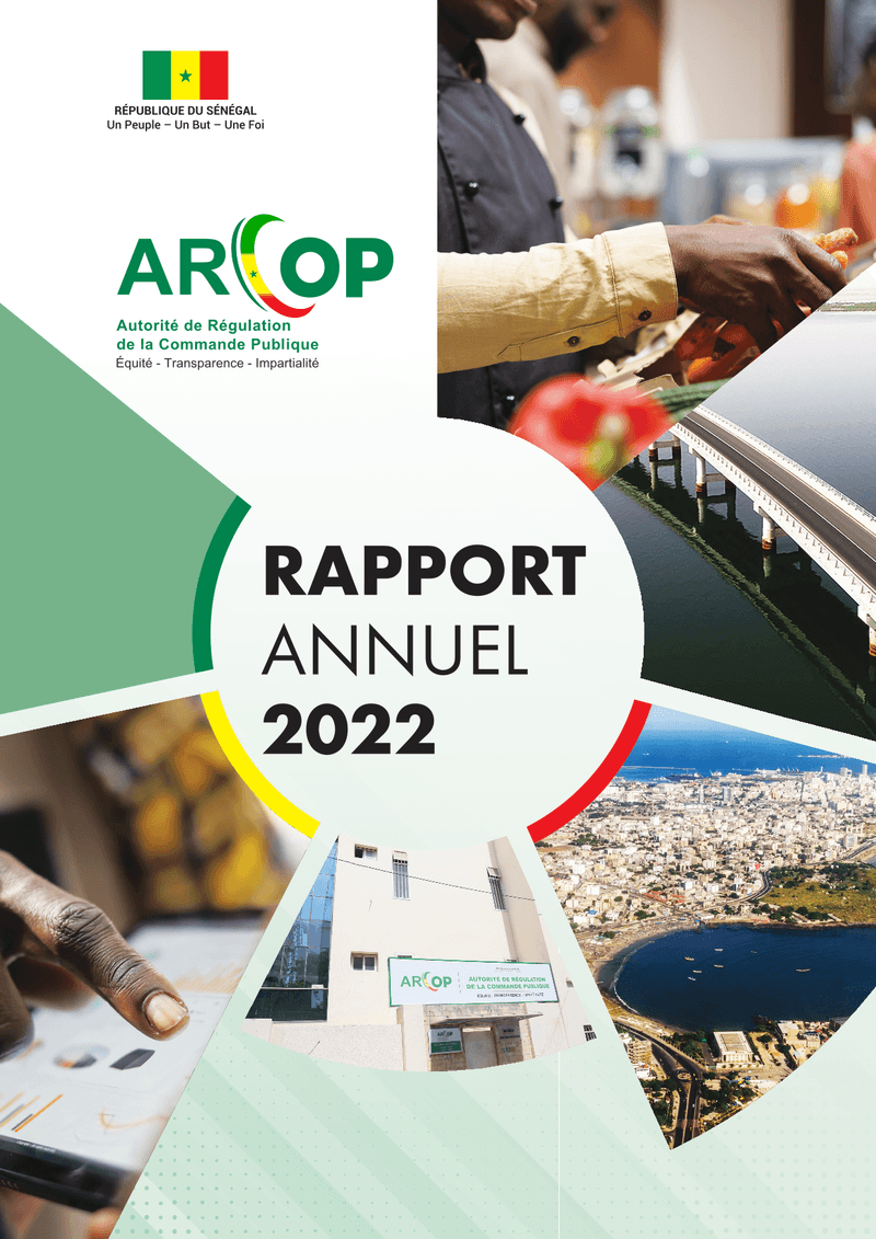 Rapport annuel 2022 de l’Autorité de Régulation de la Commande Publique (ARCOP)