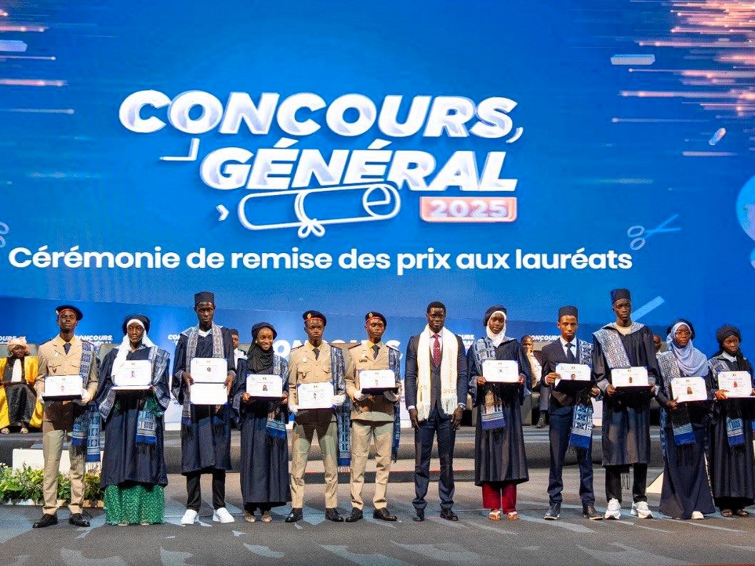 Concours général 2025, Discours du Président Diomaye FAYE